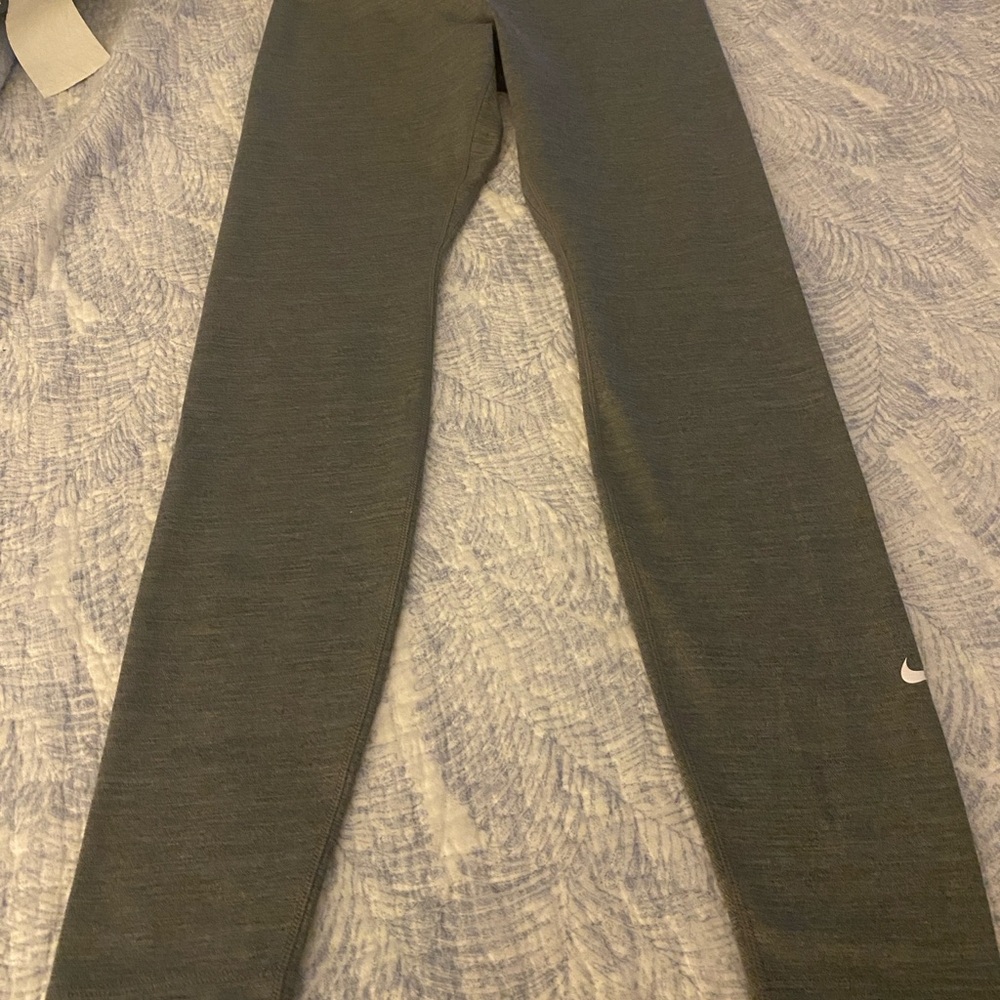 Nike Gray Leggings Athletic Fit